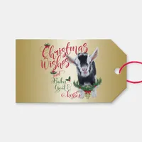 GOAT | Christmas Wishes Baby Goat Kisses Nigerian Gift Tags