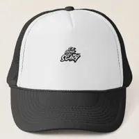 Eat Drink And Be Scary Basic Clean Trucker Hat