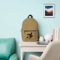 Witching Hour Silhouette Printed Backpack