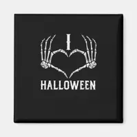 Halloween Skeleton Hands Heart Cute Women Girls Ki Magnet