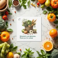 Locally Grown - Farm-Fresh Birthday Party Favor Tags