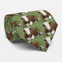 White Face Cow Necktie