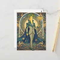 Fancy Banana in a Checkered Suit Postcard