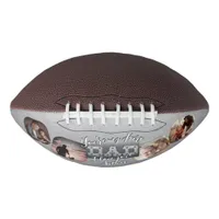 4 Photo - Happy Father’s Day Metal Theme Football