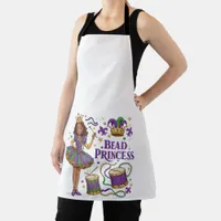 Bead Princess - Mardi Gras Apron