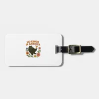 No Kings In America We The People Retro For Girl C Luggage Tag