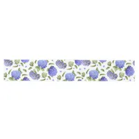 Blue Hydrangeas Long Table Runner