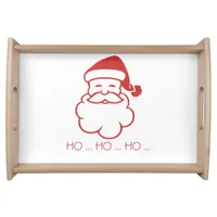 Serving Tray - Santa