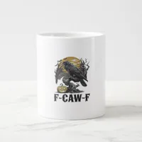 F-Caw-F Classic Minimal Design Giant Coffee Mug
