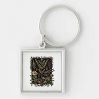 Goblincore Victorian Witch Herbs Classic Keychain