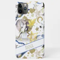 *~*  Gold Glitter Fairly Moon Stars Heart Castle iPhone 11 Pro Max Case