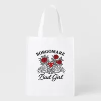 Bgm Bad Girl II Classic - Skeleton Heart Hands  Grocery Bag