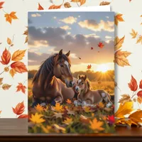Happy Birthday Niece | Horse Themed Card