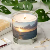 Aruba Scenic Sunset over the Caribbean Sea Scented Candle