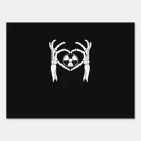 Radiology X-Ray Tech Heart Shaped Skeleton Hands D Sign
