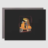 Frog  Scooter Mushroom Goblincore Academia Aesthet Car Magnet