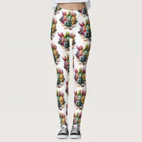 Funny Watch the Birdies Shutterbugs Leggings