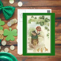 Vintage St. Patrick's Morn Postcard