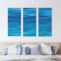 Minimalist Ocean Beach Art -Abstract Coastal Decor