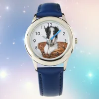 Custom photo dog cat photo child watch