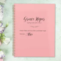 Grace Keeper Personalized Easter Bunny Planner 