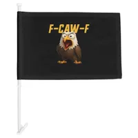F-Caw-F Funny F-Caw-F Gear Creative Style Car Flag