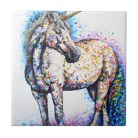 Appaloosa Unicorn  Ceramic Tile