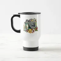 Photography Graphics and Quote | Vintage Camera Travel Mug