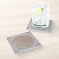 Glass Coaster - Manhole Cover