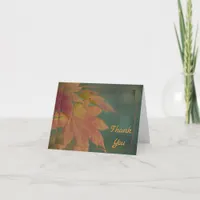 Autumn Colors Thank You Card