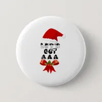 Christmas Let's Get Lit Classic Button