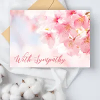 Blossoming Comfort - Blank Sympathy Card