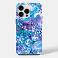 Blue Rhapsody | Abstract Art iPhone 14 Pro Max Case
