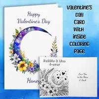 Valentine's Day | Love You to the Moon Card