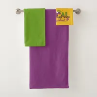 Medical Assistant - Mardi Gras Bath Towel Set