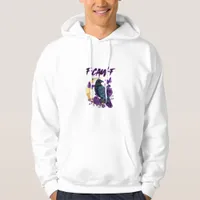 F-Caw-F Funny Raven Crow Spooky Season Halloween C Hoodie