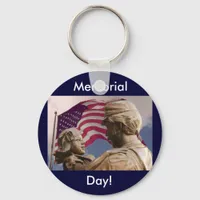 Memorial Day Homecoming Keychain