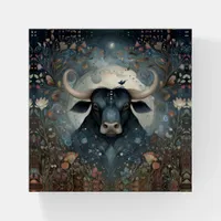 Taurus Bull Zodiac Astrology Mystical Birthday Paperweight