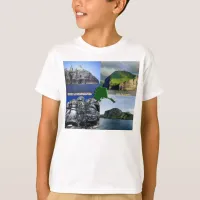 Rock Landscapes of Alaska Collage T-Shirt