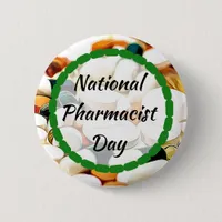 National Pharmacist Day January 12th Button