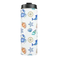 Beach Themed Oceanic Art Thermal Tumbler