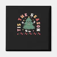 Tis Season Retro Halloween Spooky Season Fall Magnet