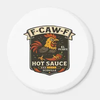 Crow Humor Funny Gothic F-Caw-F Magnet