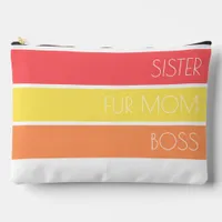 Trendy Mother's Day Typography Toiletry Bag