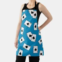 Poker Player Ace of Spades Playing Card Apron