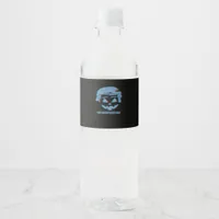 3D Trumpkin Make Halloween Great Again Water Bottle Label