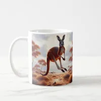 Hop into Your Morning Brew with Our Kangaroo Mug! Coffee Mug