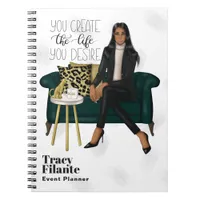 Glam Chic Coffee Boss Notebook