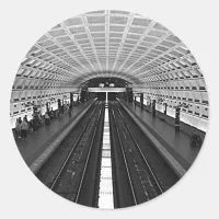 Washington Metro Classic Round Sticker