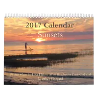 Gorgeous Sunsets 2017 Calendar